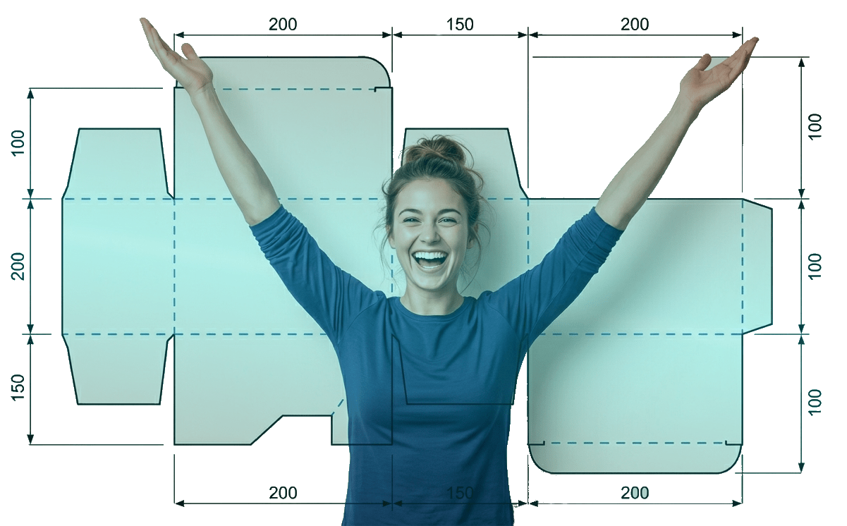 Generazione tracciati fustella gratuiti con packzone.it